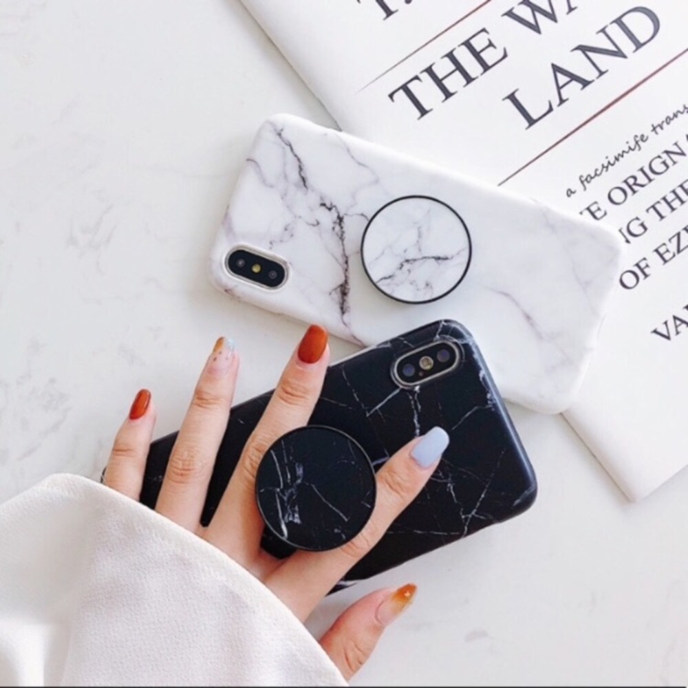 NEW iPhone 6/6S 6+/6S+ 7/8 7+/8+ X/XS Marble Case - Picture 2 of 7